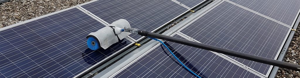 Exterieur Care Nederland zorgt voor het schoonmaken van de zonnepanele. Zonnepanelen reinigen gaat op ene professionele manier.